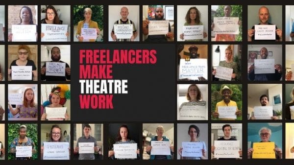 Freelancers Make Theatre Work – Christmas Invitation