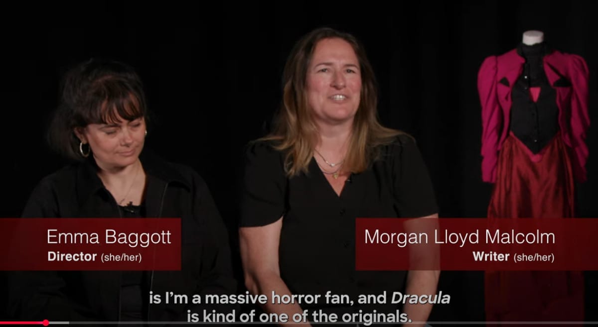 Morgan Lloyd Malcolm and Emma Baggott talk Dracula